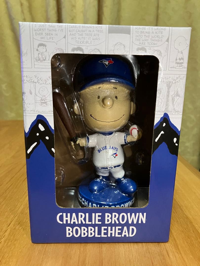 チャーリー・ブラウン ボブルヘッド トロント・ブルージェイズ