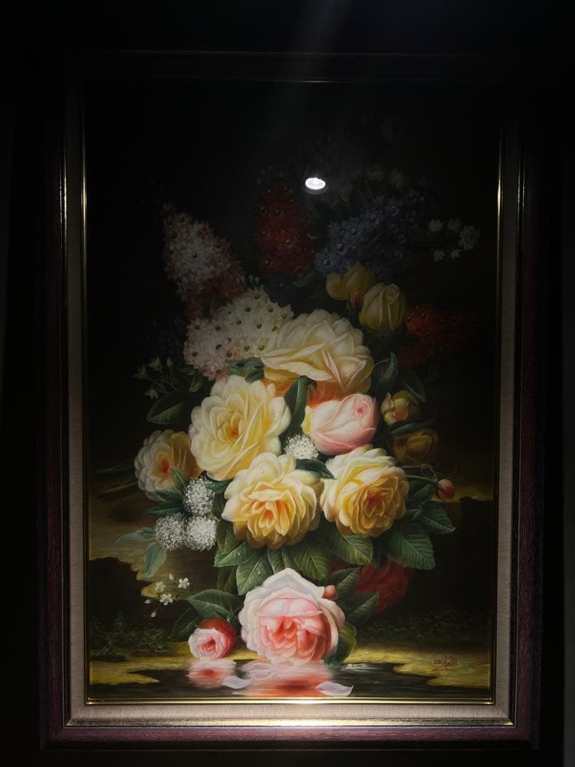 油彩画　写実画　リアリズム　30号　大作