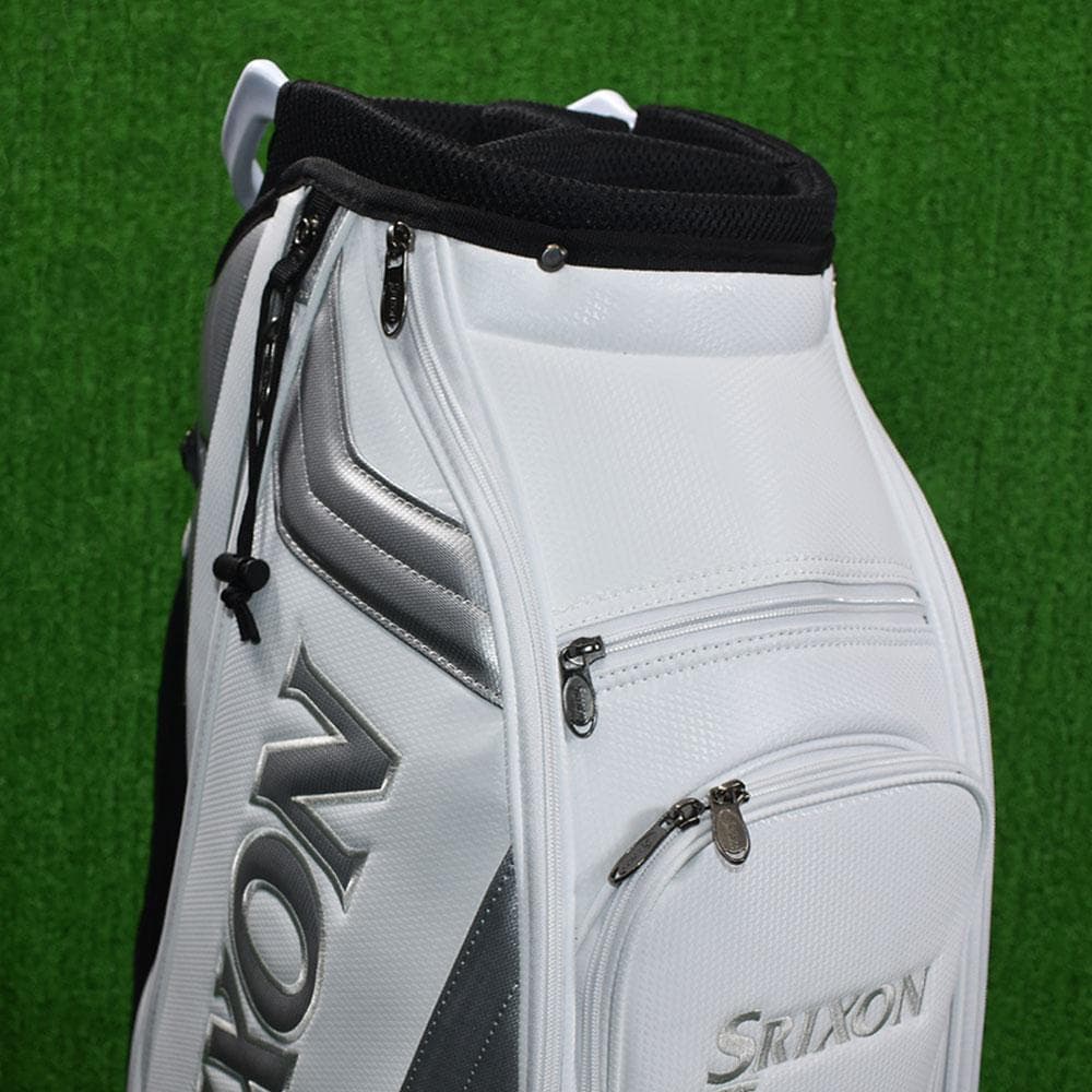 SRIXON/スリクソン ゴルフ キャディバッグ【ホワイト/シルバー】新品！