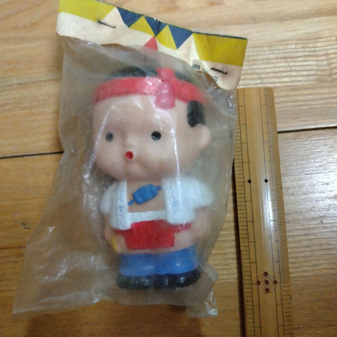 福岡銀行 おもちゃの人形　貯金箱　レトロ