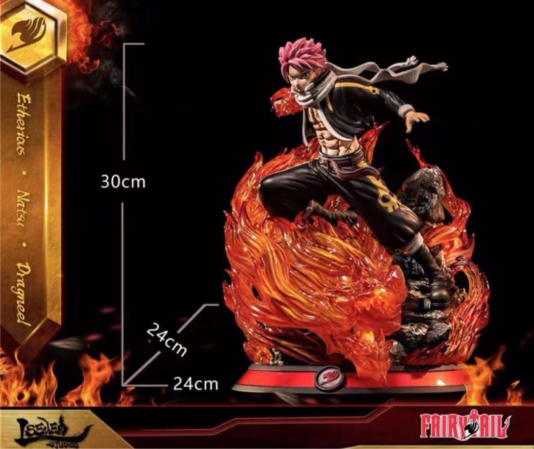 FAIRY TAILフェアリーテイル ナツ ガレージキット ガレキ スタチュー③
