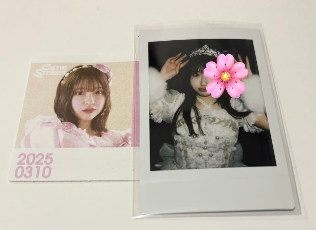 CUTIE STREET 桜庭遥花　2025 生誕祭　生誕衣装verチェキ