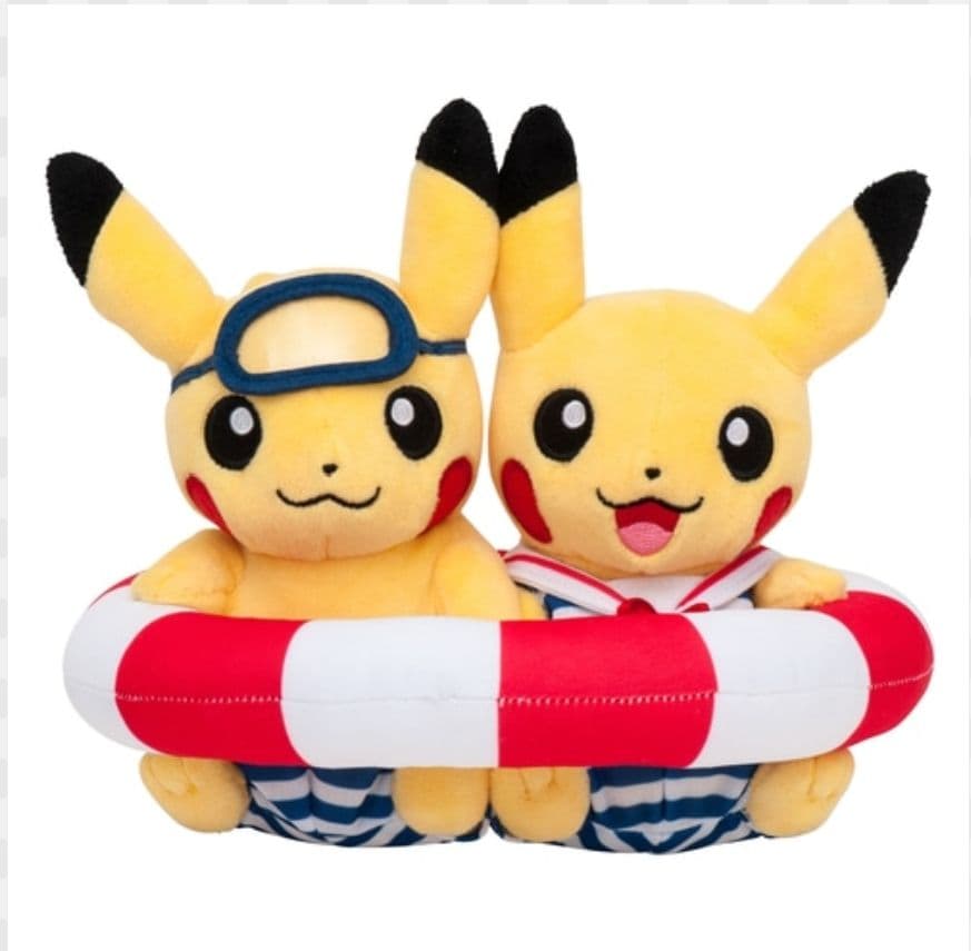 マンスリーペアピカチュウ タグ付き ポケモンセンター