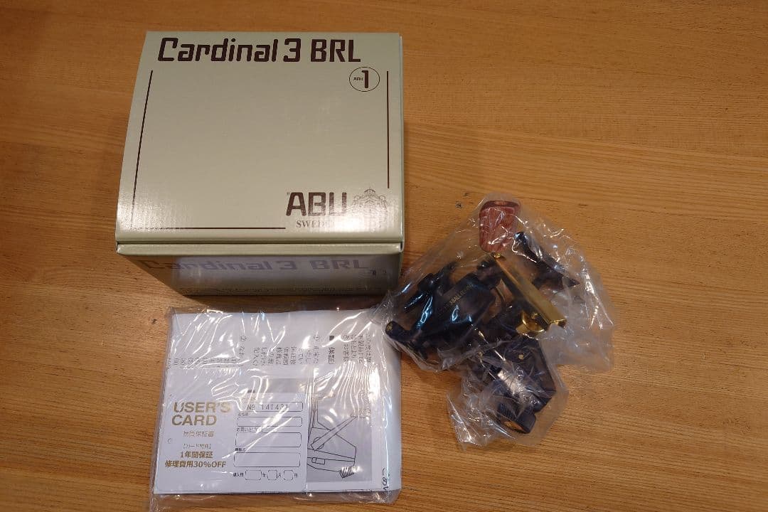 新品　アブ　ディスプラウト　カーディナル3 BRL 限定