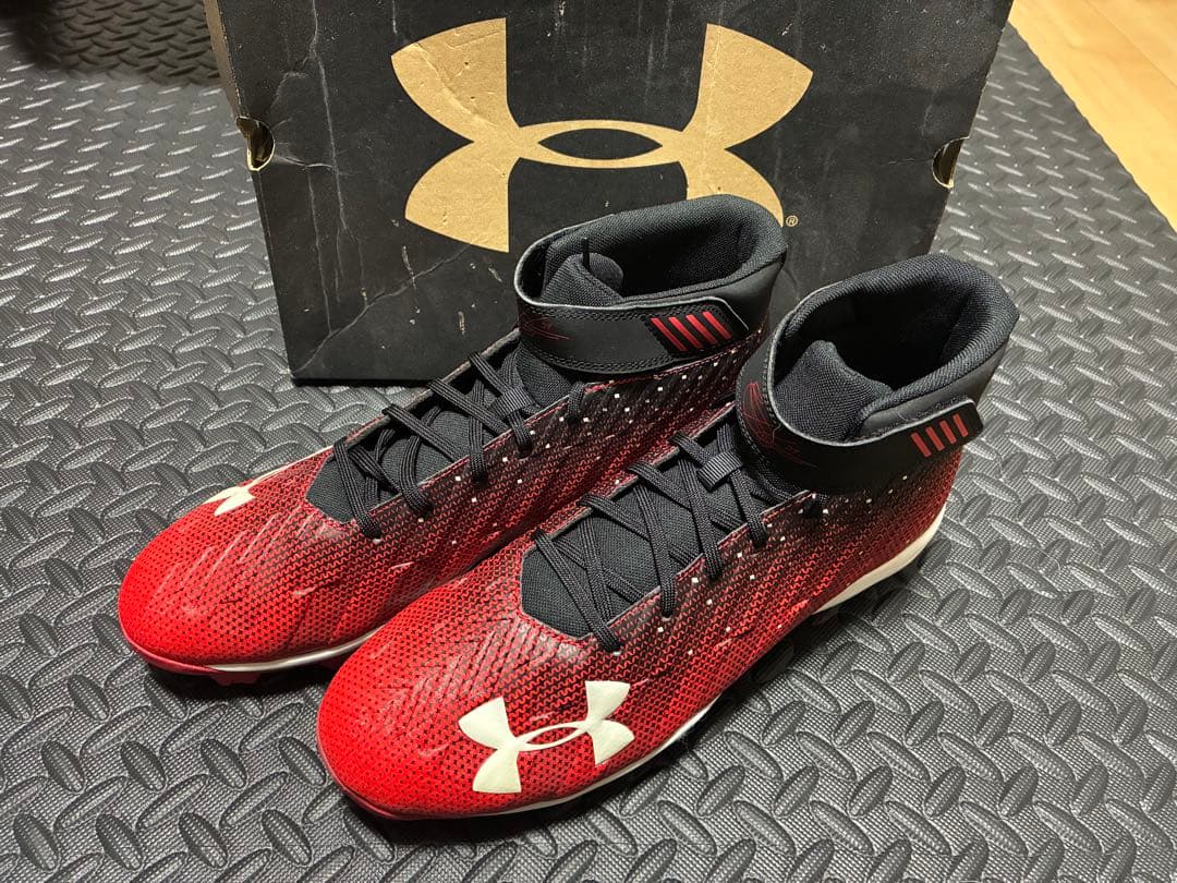 【海外限定】アンダーアーマー　ポイントスパイク【野球】