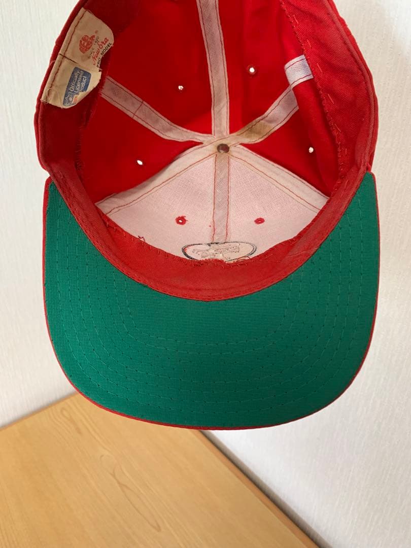 サンフランシスコ49ers キャップ 赤　NFL ビンテージ　古着　アメフト