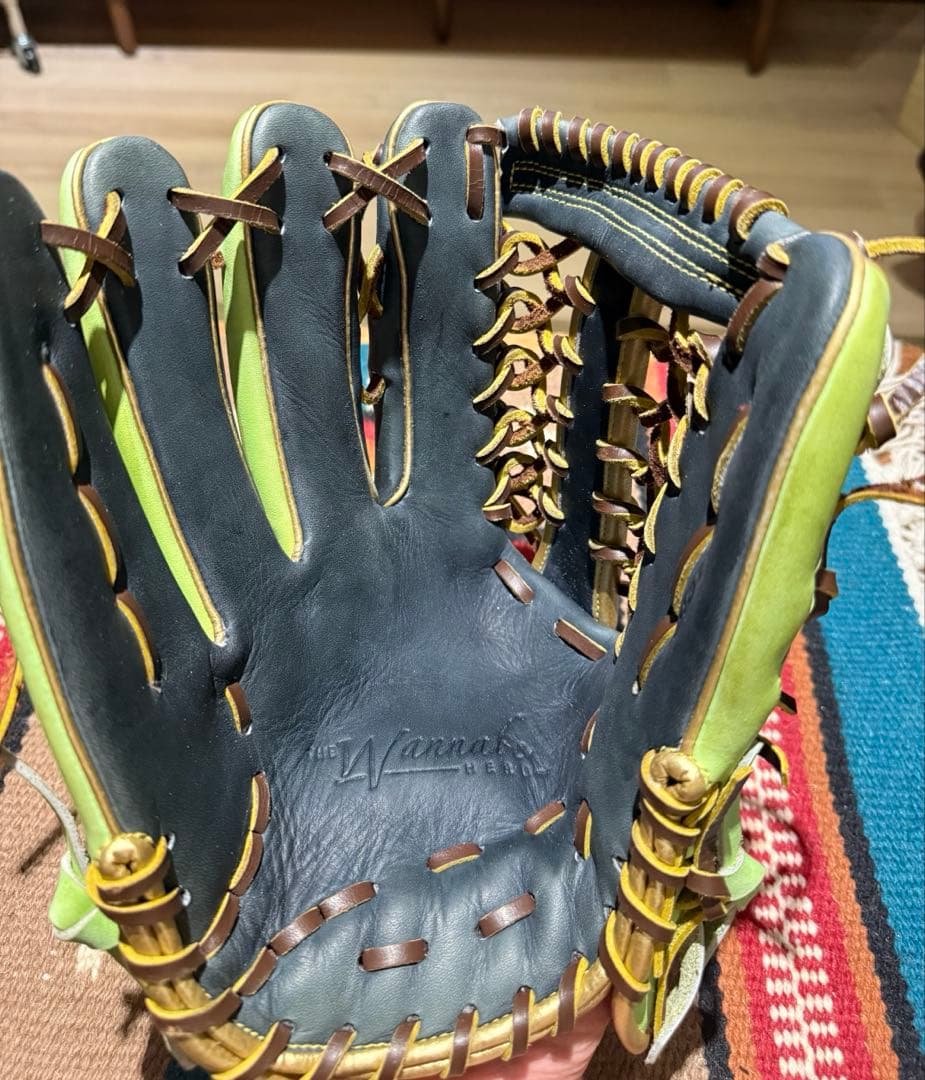 ウィルソン　軟式グローブ　左投げ　外野手用