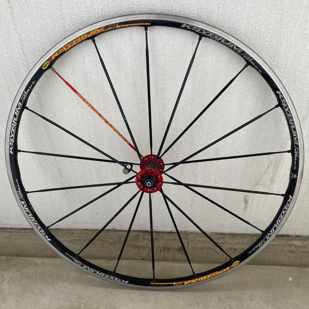 週末限定値下げ！mavic Ksyrium SL完組ホイール 700C