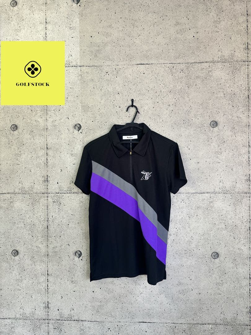 【新品未使用】サイズ4 メンズ ハーフジップシャツ ラッセルノ 1649