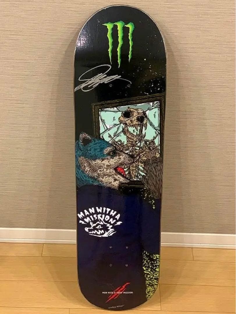 【限定品】モンスターエナジー×MWAM×平野歩夢　コラボスケートボード