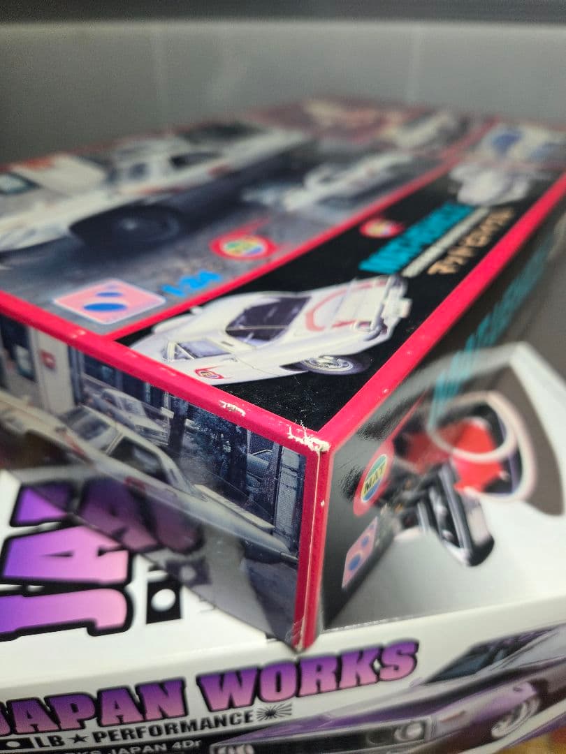 1/24チューンドカー　スカイラインワークス　プラモデルセット5台