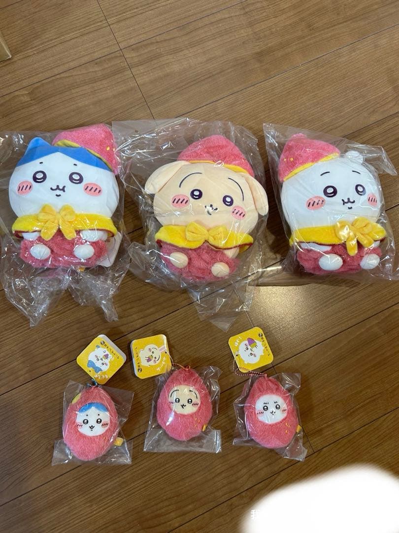 新品　ちいかわもぐもぐ川越限定 ぬいぐるみ＆マスコット全6種