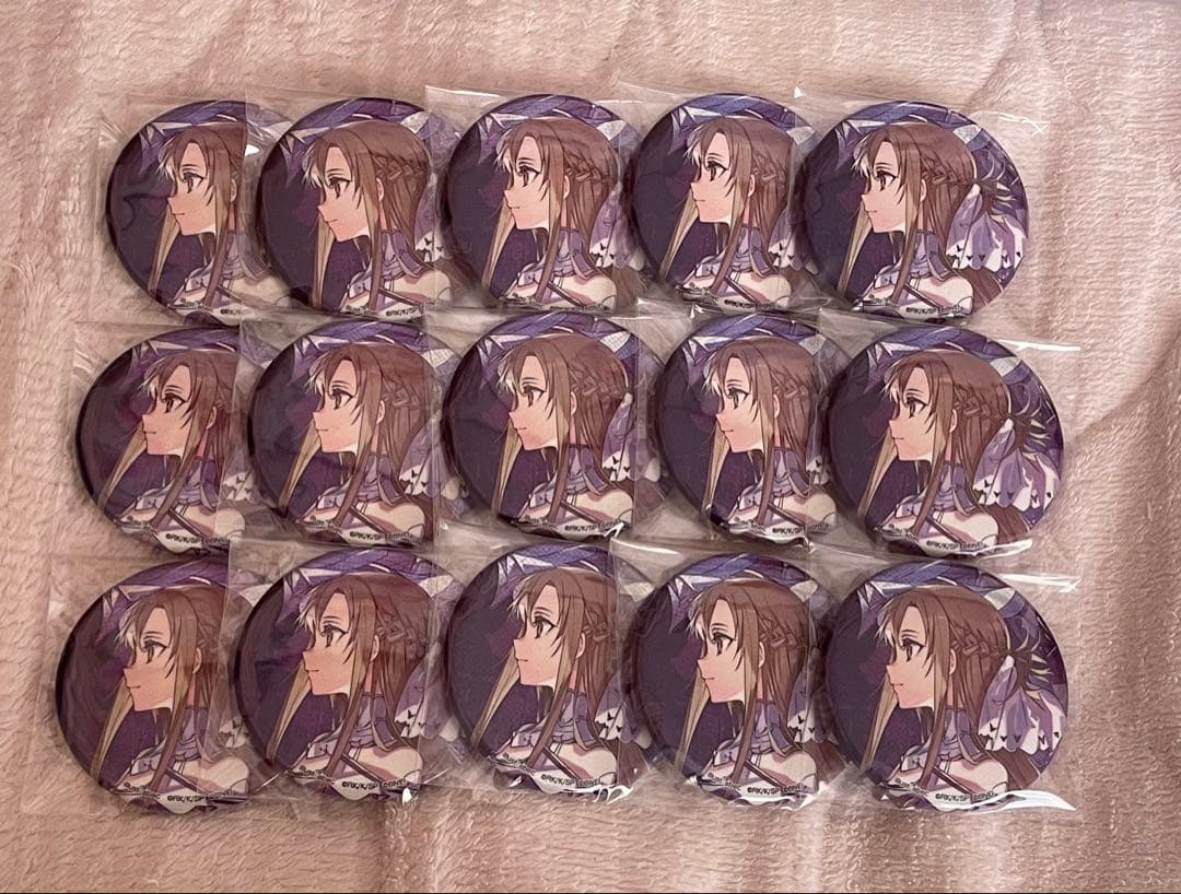 ソードアート・オンライン アスナ 缶バッジ