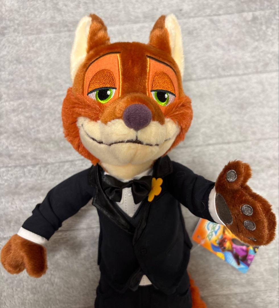 ディズニーストア ニック・ワイルド ぬいぐるみ フォーマル ズートピア2
