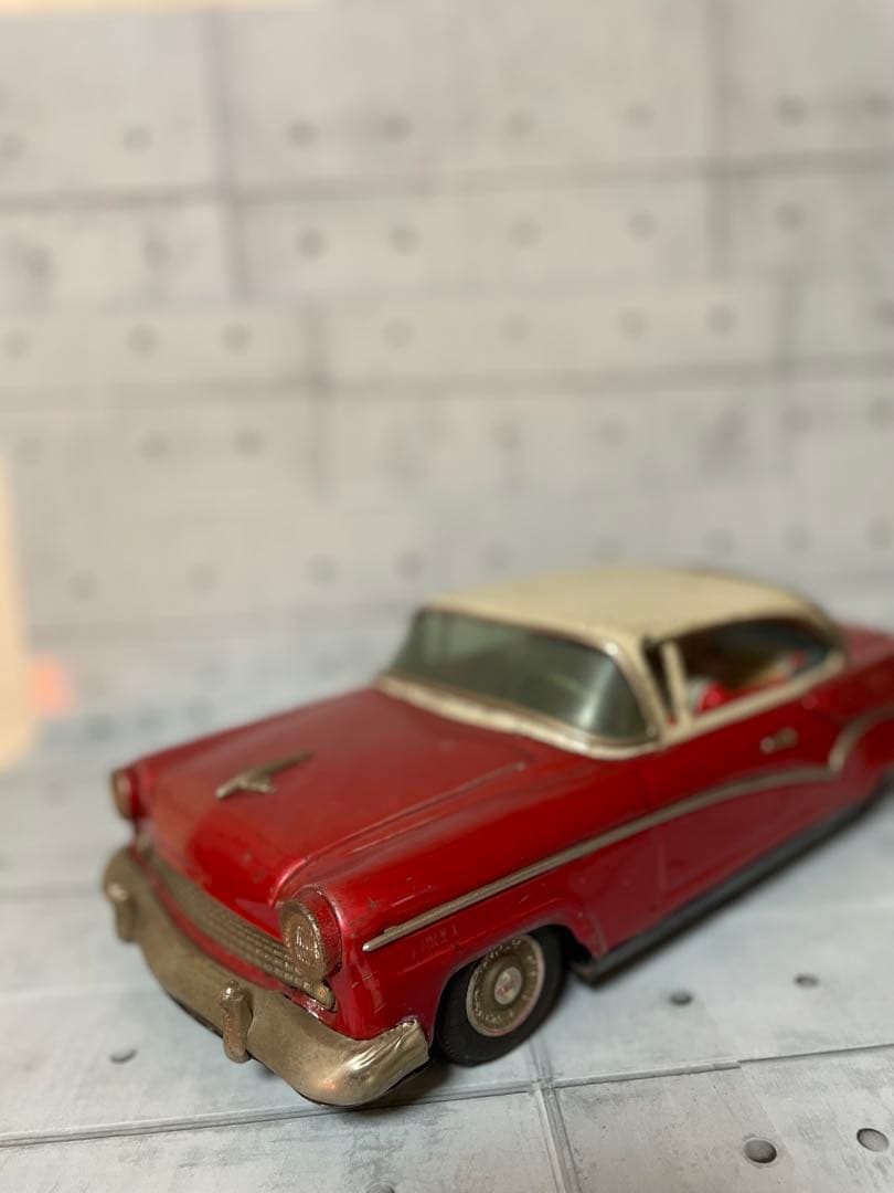 1950年代フォードファーレーンブリキ　ヨネザワ製約400mmブリキフリクション