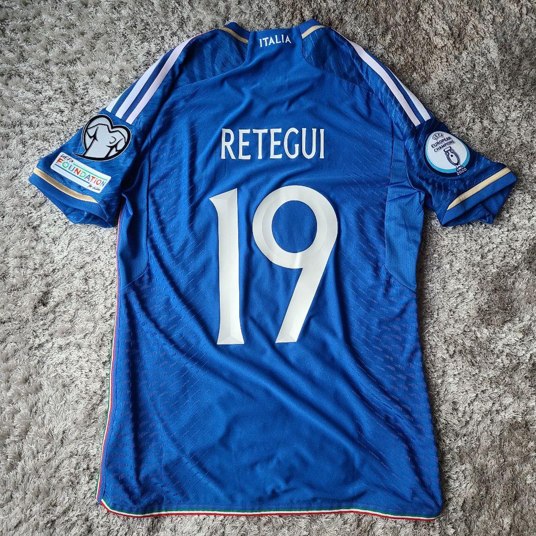 実使用/支給品 マテオ・レテギ イタリア代表
