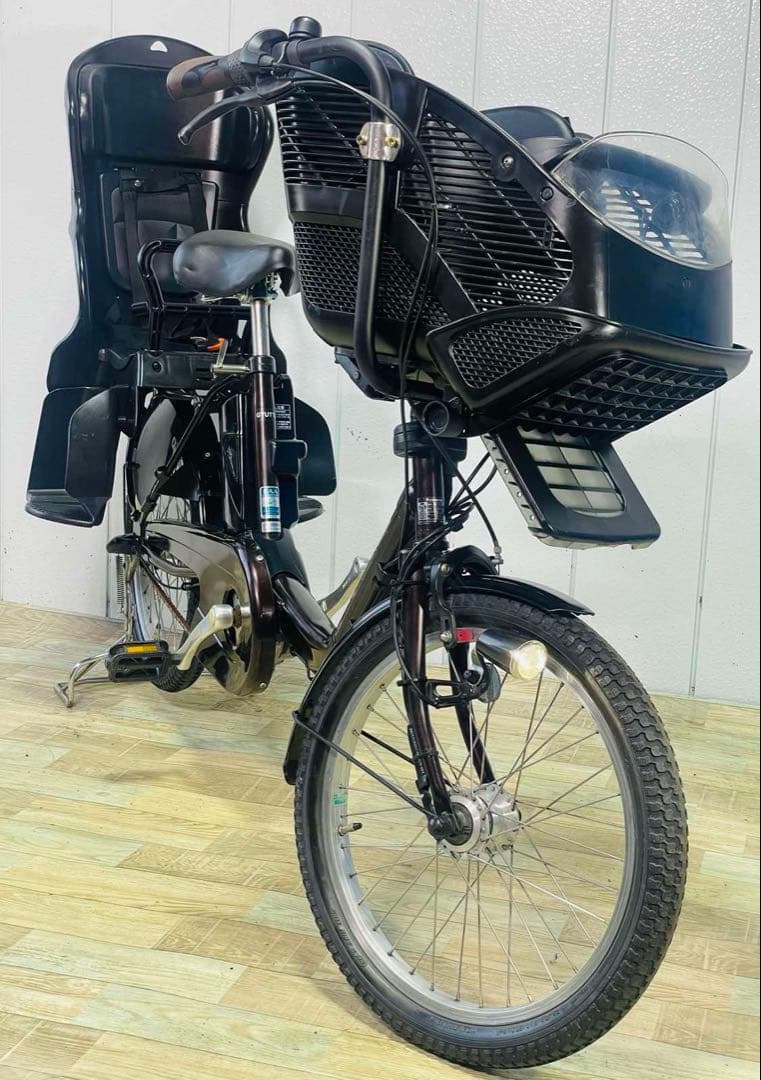 ★2991パナソニック8.9アンペア 20インチ子供乗せ電動アシスト自転車