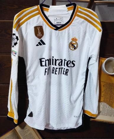 23/24 レアル・マドリード ホーム 長袖ユニフォーム #5 ベリンガム