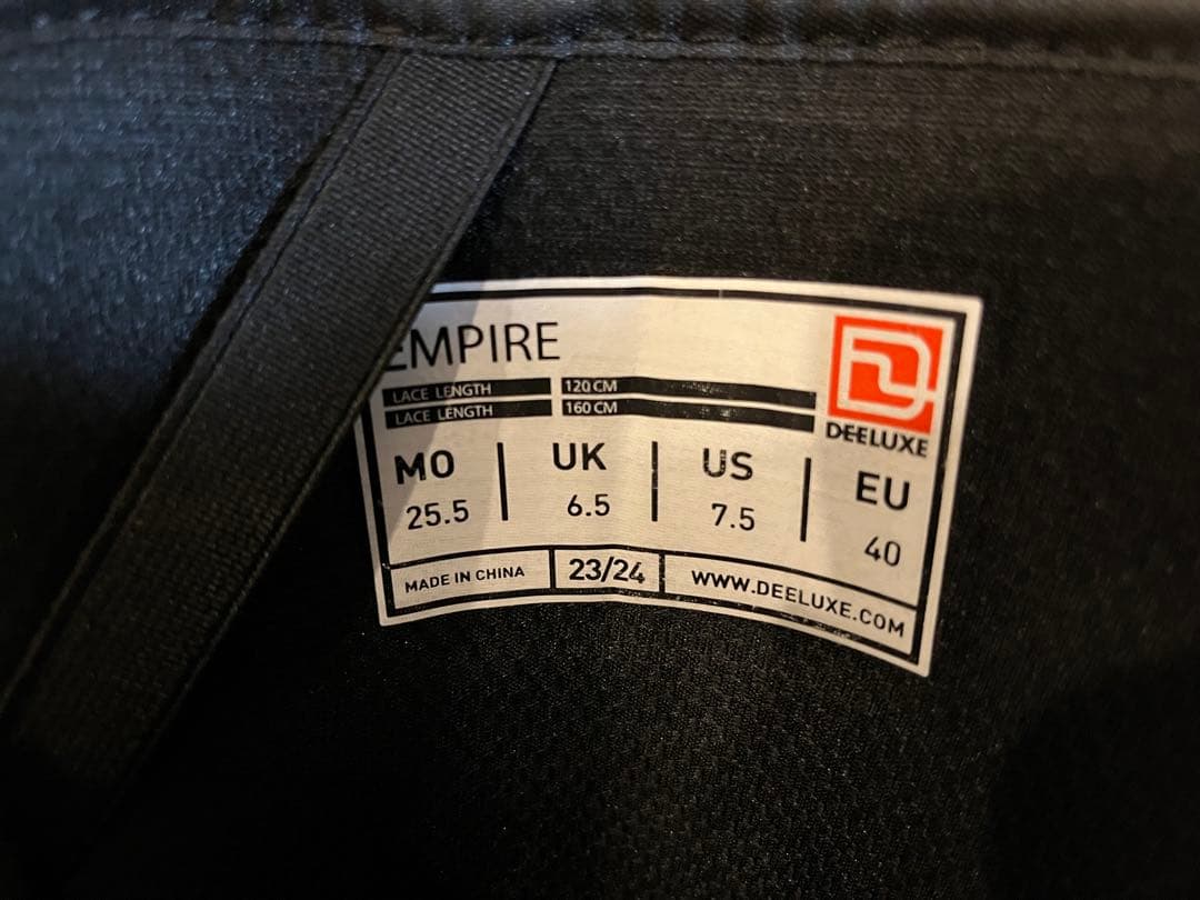 DEELUXE エンパイア　25.5㎝　S4インナー