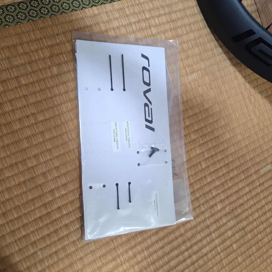 Roval rapide CLX リア　カーボンホイール ディープリム