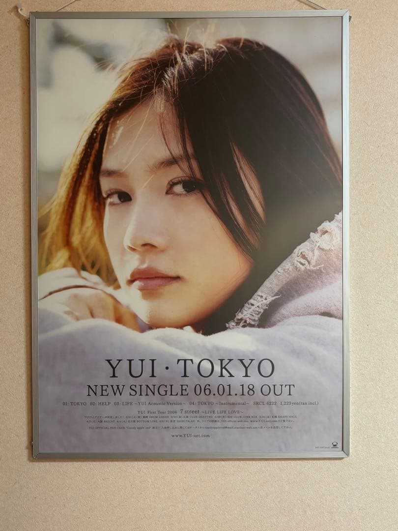 YUI TOKYO 販促ポスター