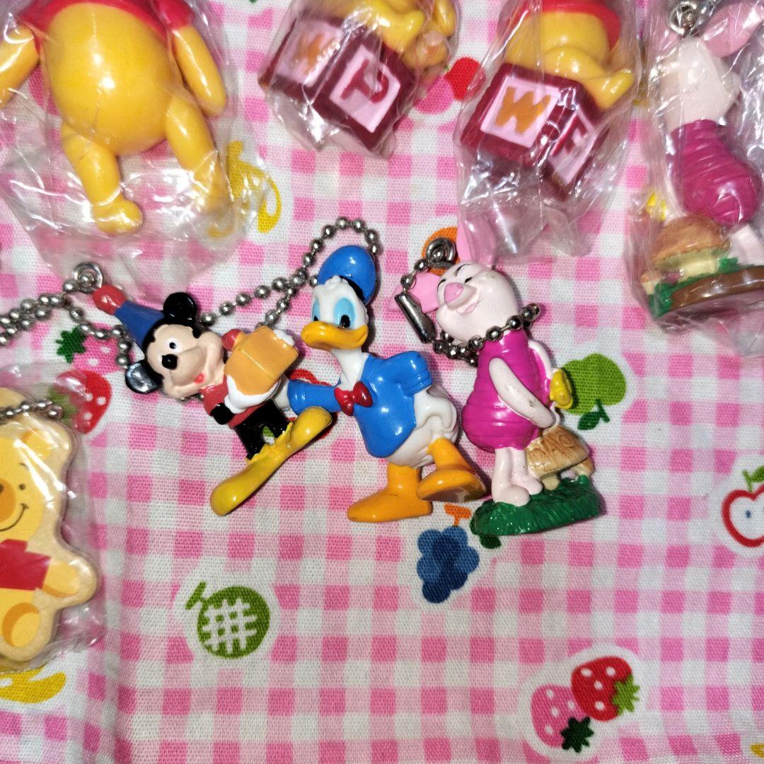 ディズニーキャラクターキーホルダーセット平成レトロ当時ものくまのプーさん