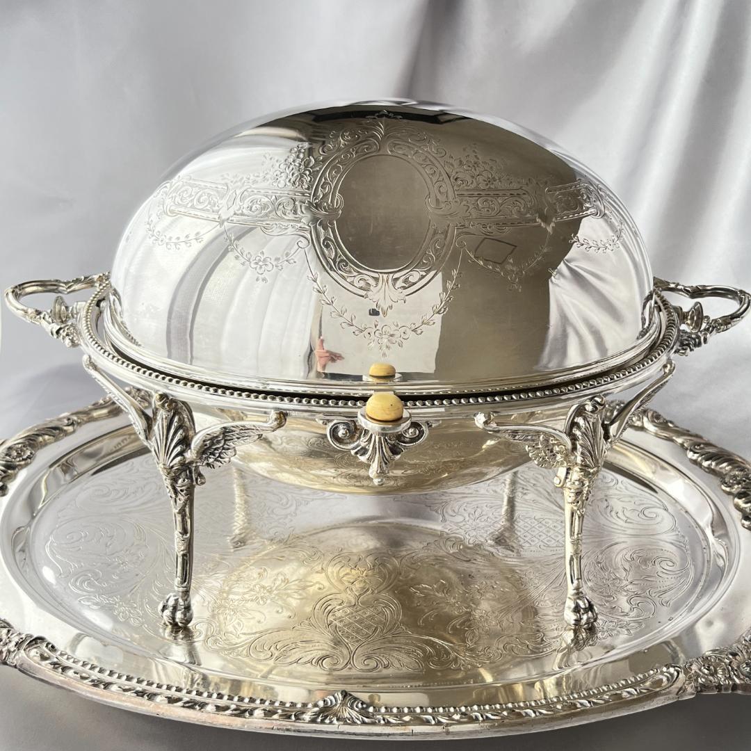 【英国】 ビクトリアン ブレッグファスト / ブッフェサーバー ロールトップ