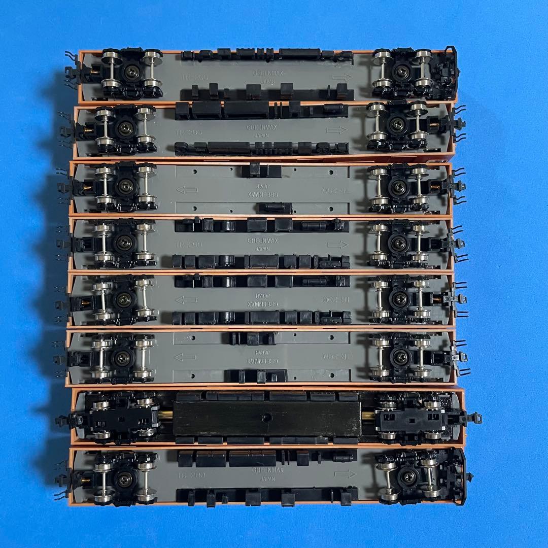 【4657】Nゲージ グリーンマックス 201系 8両キット M車両有