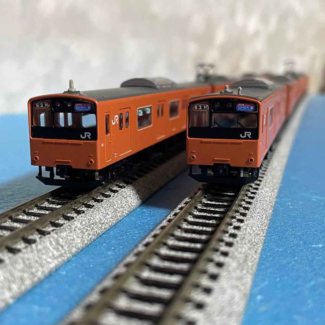 【4657】Nゲージ グリーンマックス 201系 8両キット M車両有