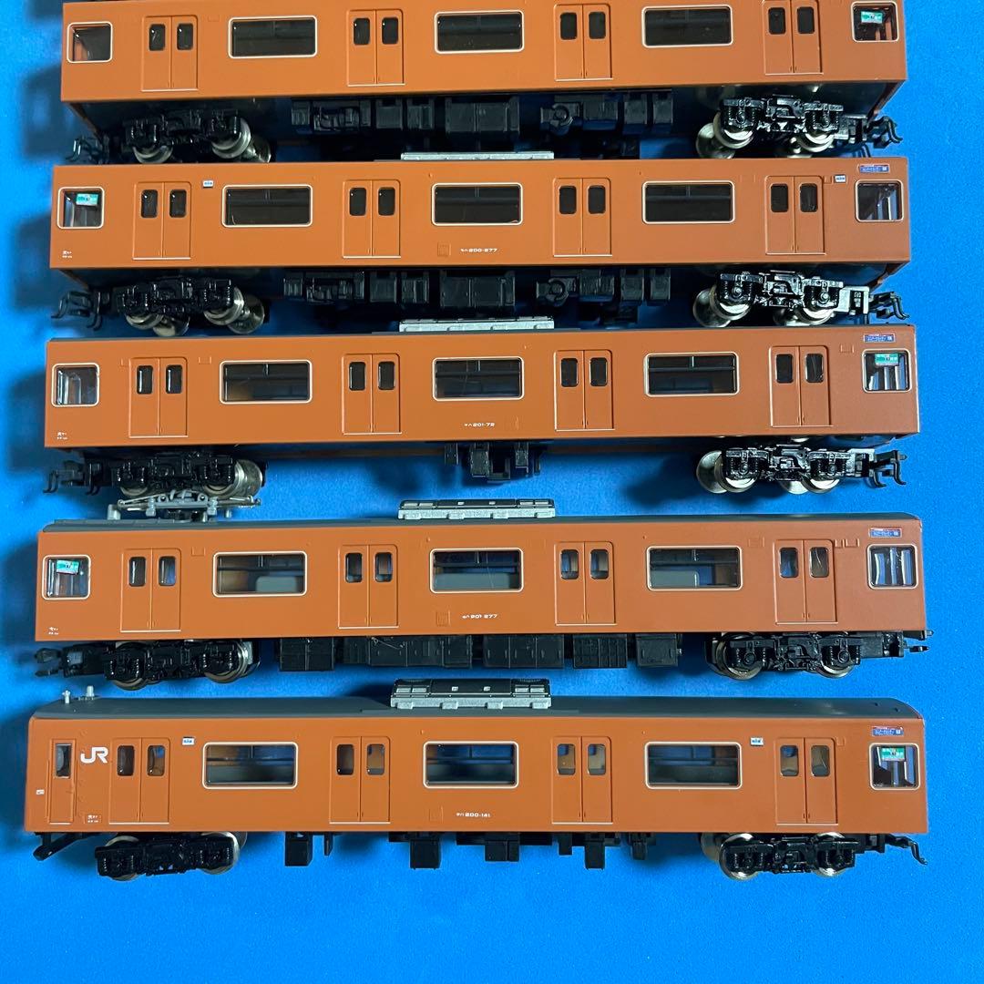 【4657】Nゲージ グリーンマックス 201系 8両キット M車両有