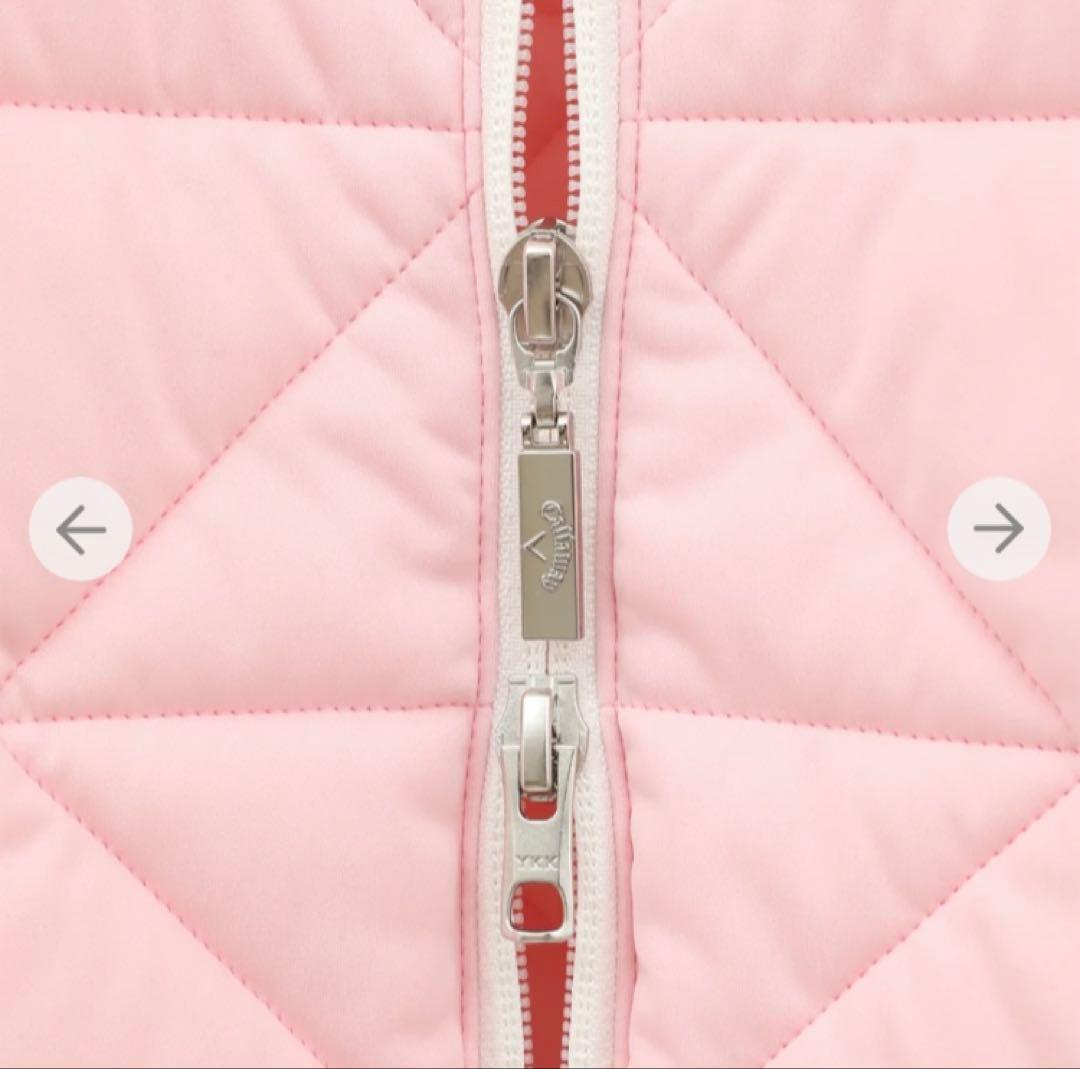 キャロウェイ ゴルフウェア レディース 中綿ジャケット、ブルゾン 未使用タグ付L