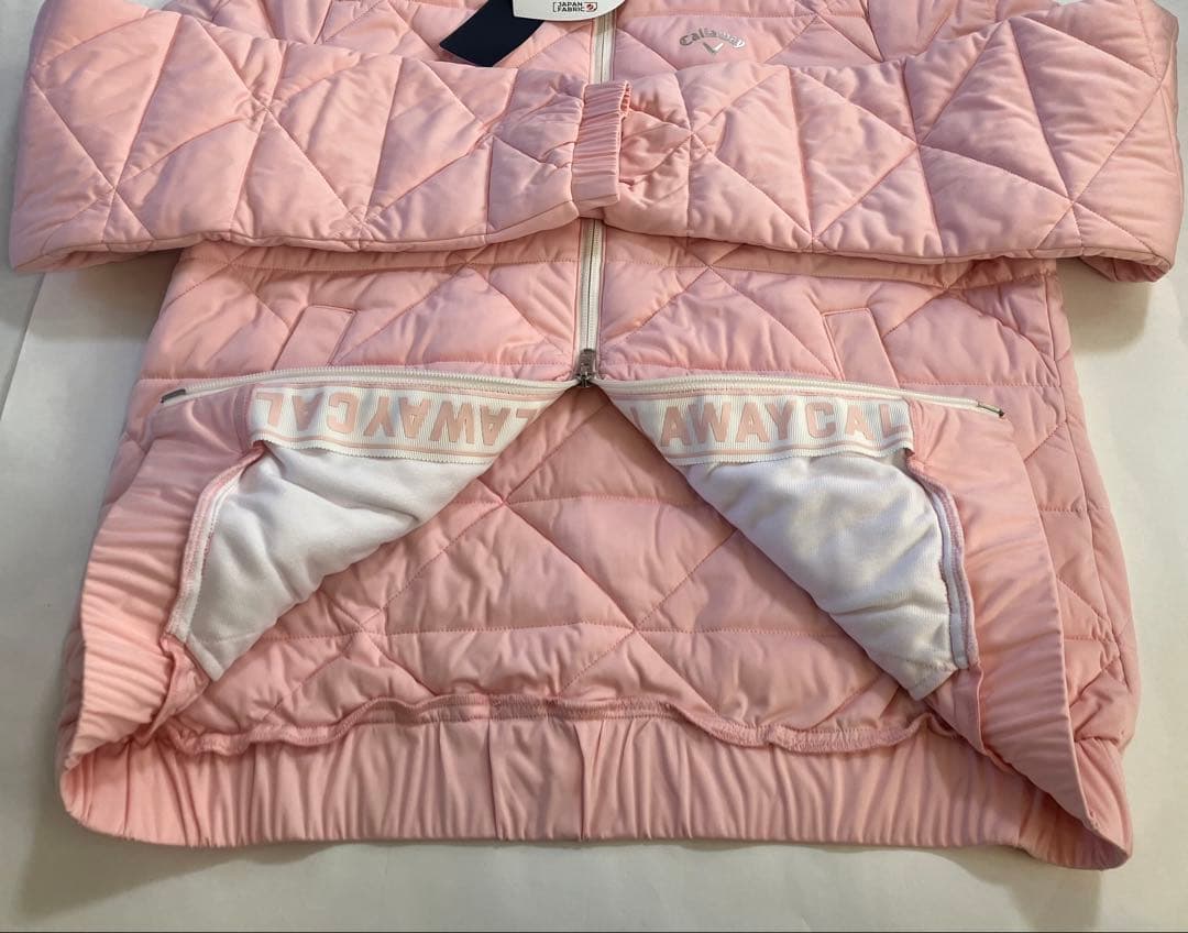 キャロウェイ ゴルフウェア レディース 中綿ジャケット、ブルゾン 未使用タグ付L