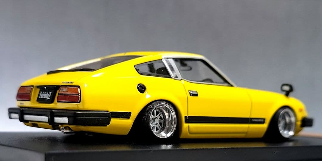 1/43　フェアレディZ改　130Z　SSRマークⅢ　アルミ製　深リム