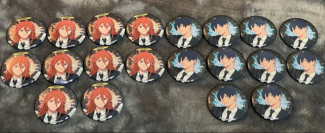 チェンソーマン 早川アキ&天使の悪魔 缶バッジ20点