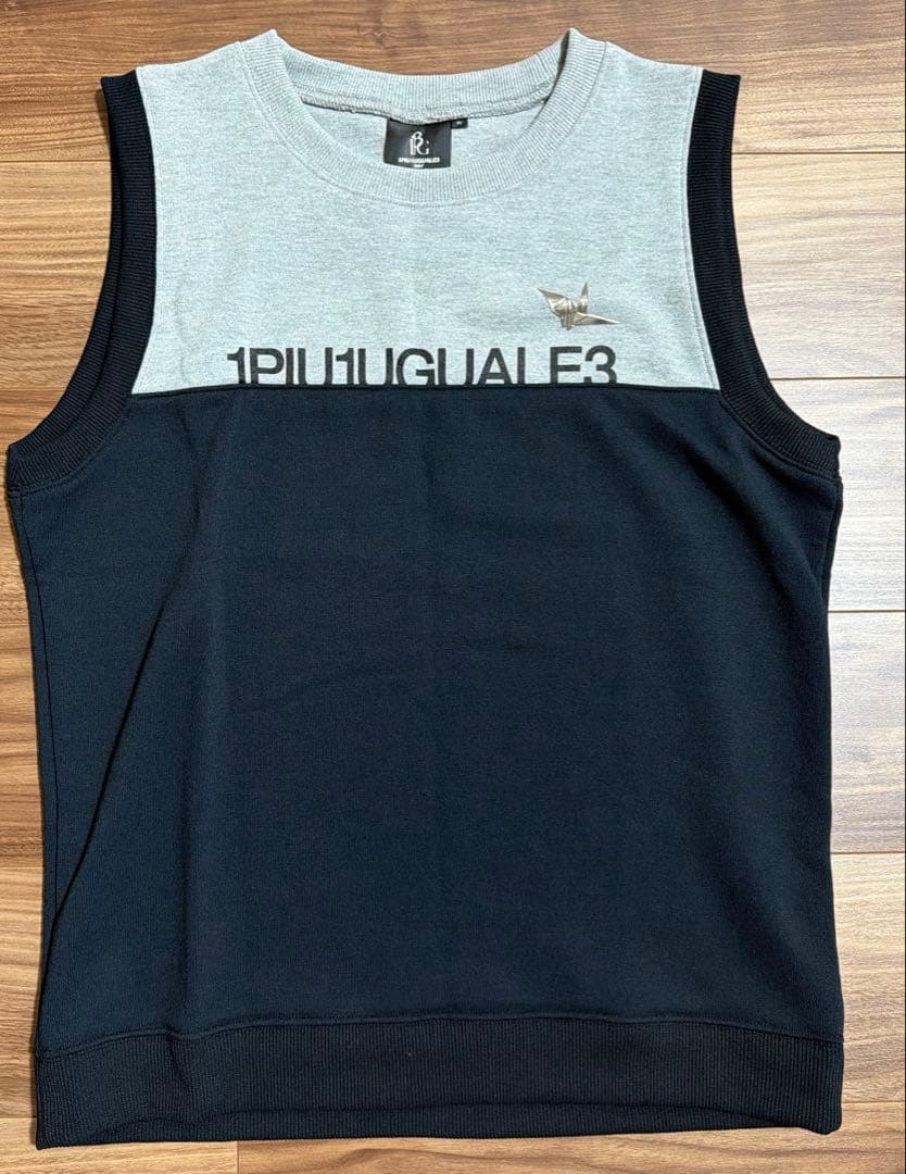 1PIU1UGUALE3 GOLF スウェットベスト