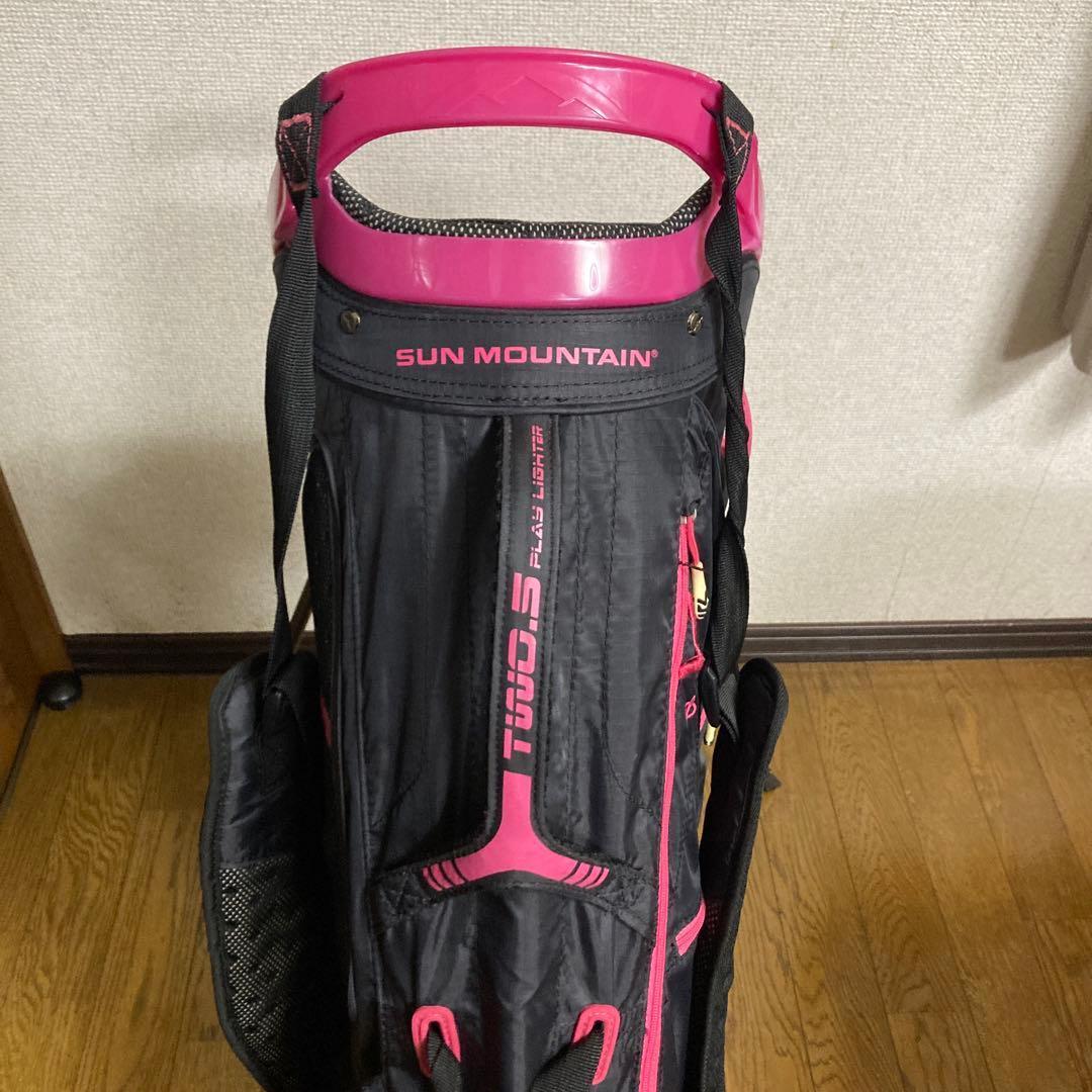 『超軽量』サンマウンテン　スタンド式キャディーバッグ