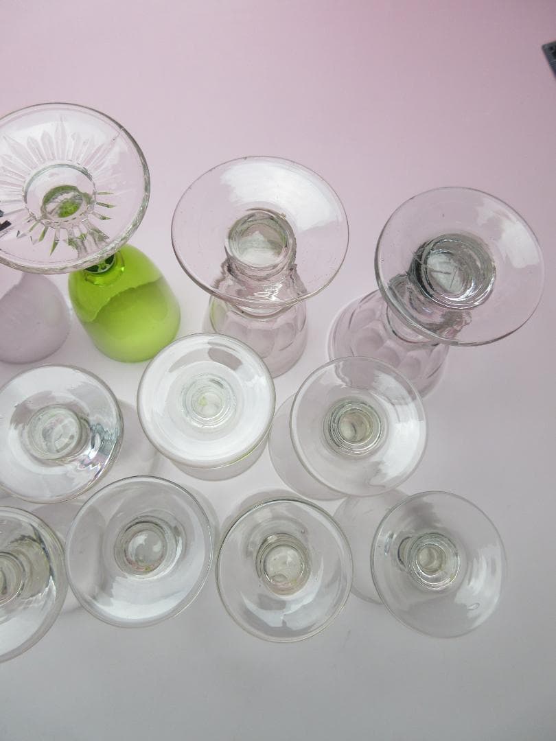 明治～大正 他 リキュールグラス まとめて B 70610