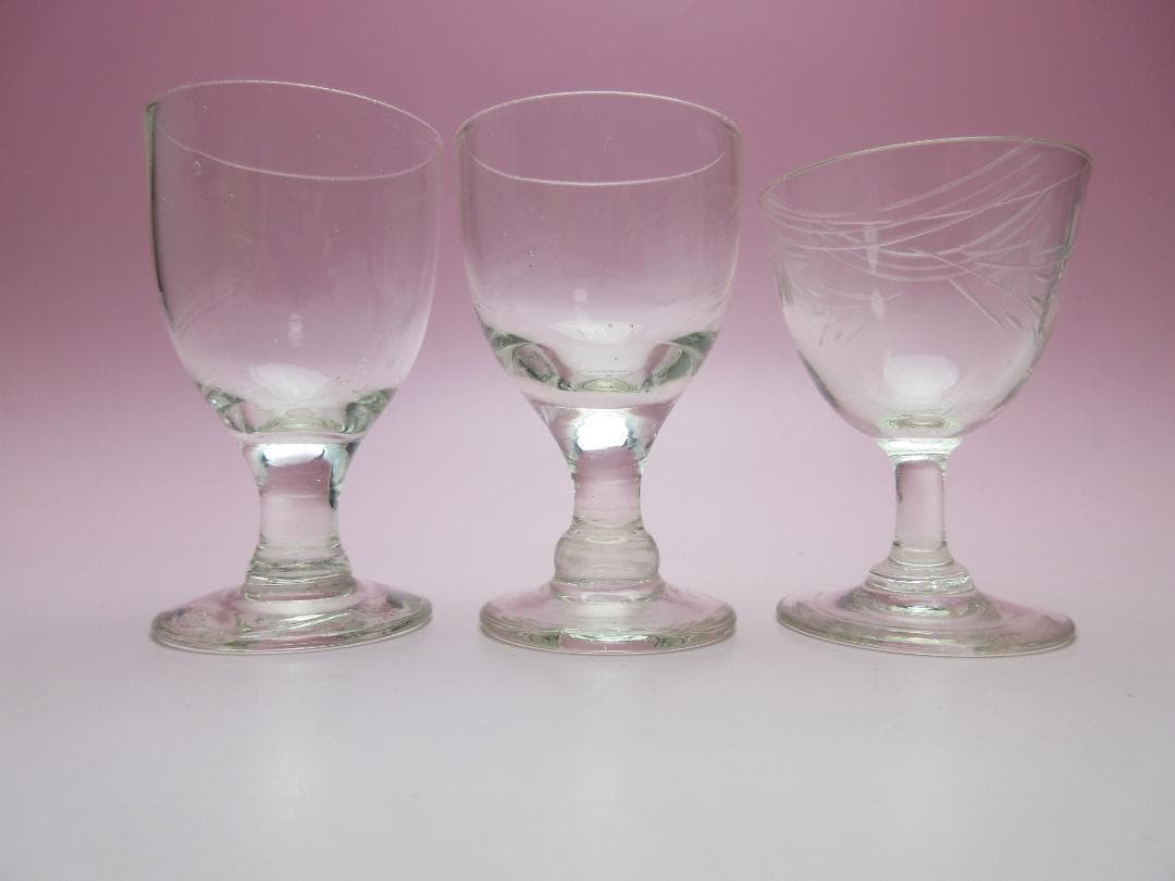 明治～大正 他 リキュールグラス まとめて B 70610