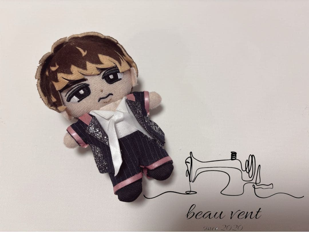 すのチル服　BIGすのチルとおそろいネイビースーツ　すのチル