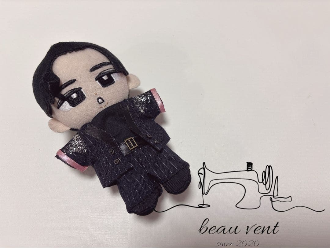 すのチル服　BIGすのチルとおそろいネイビースーツ　すのチル