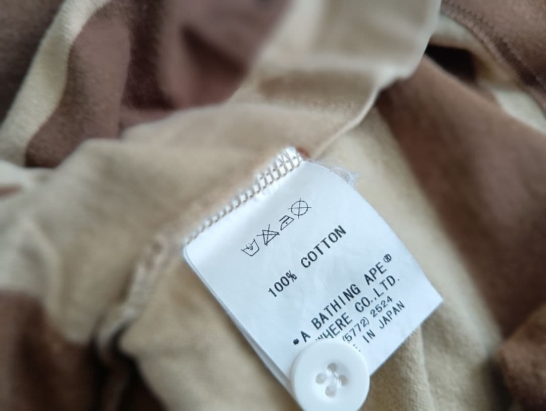 APEE by A BATHING APE ラガーシャツ size：Ｓ