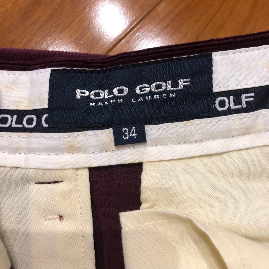 新品未使用　POLO GOLF ラルフローレン コーデュロイ パンツ 34