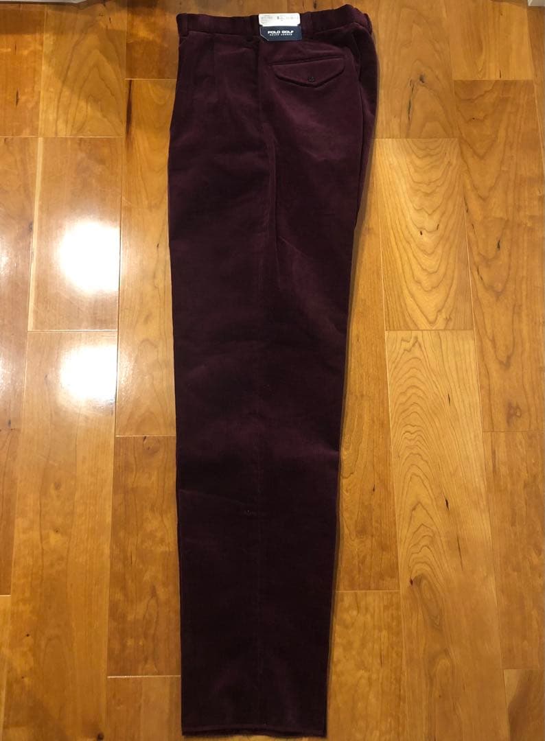 新品未使用　POLO GOLF ラルフローレン コーデュロイ パンツ 34