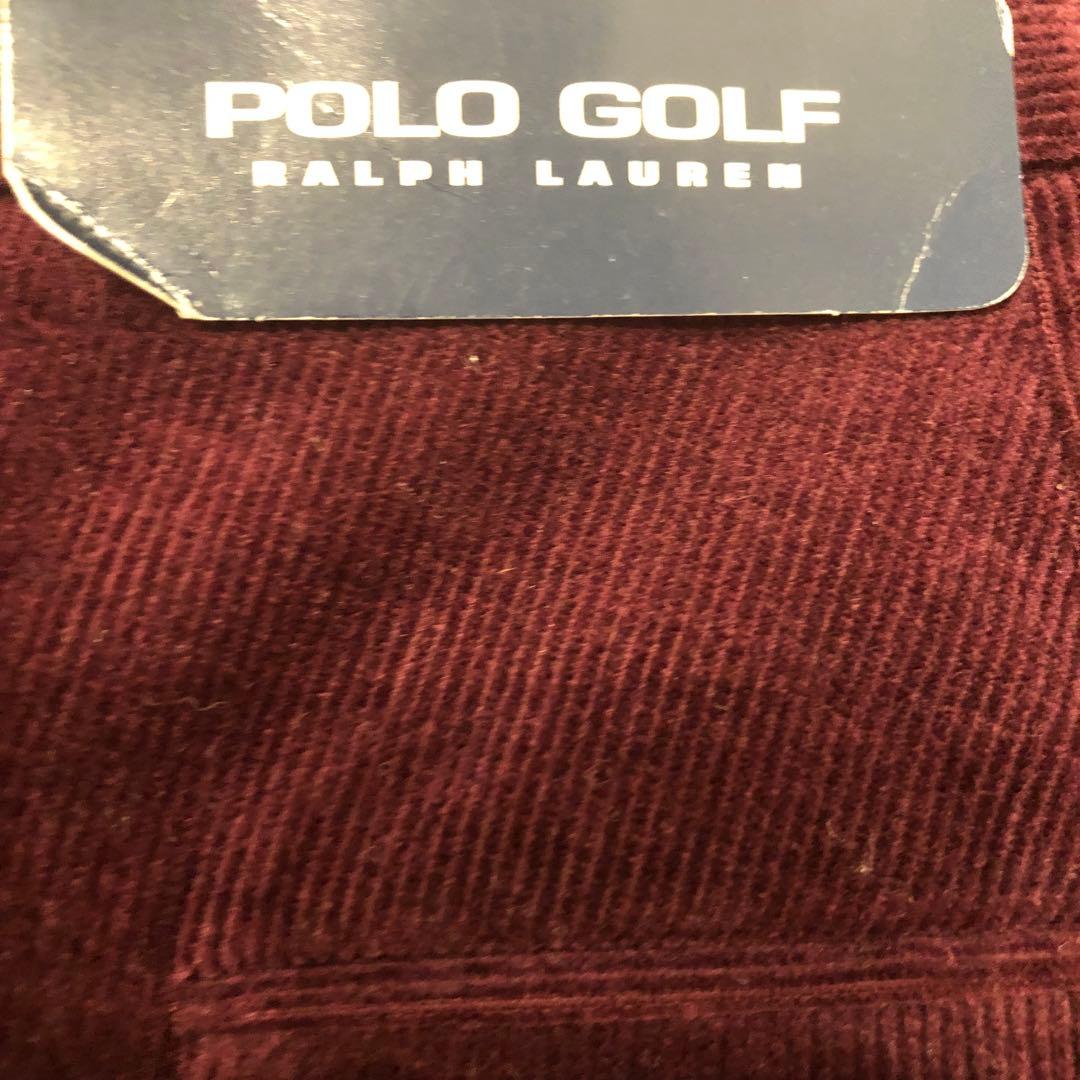 新品未使用　POLO GOLF ラルフローレン コーデュロイ パンツ 34