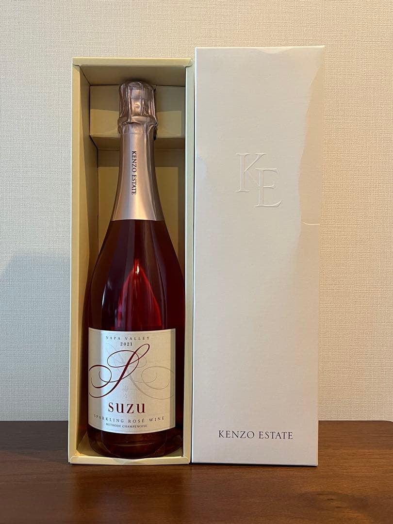 【箱に凹みあり】KENZO ESTATE SUZU ロゼスパークリングワイン
