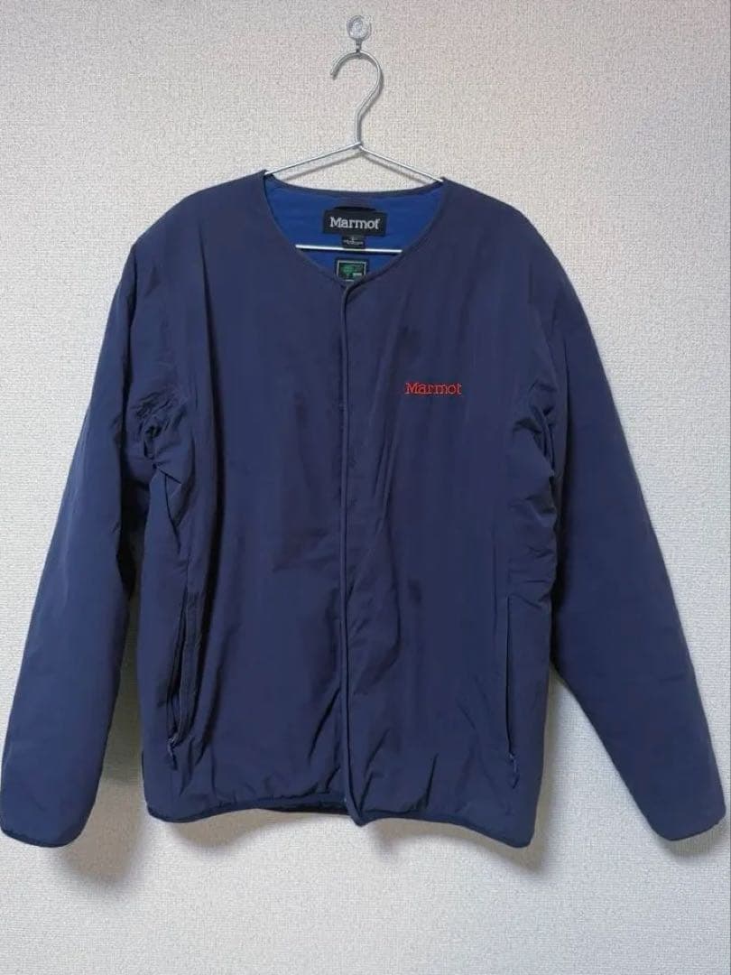 Marmot×beams ネイビー ナイロンジャケット