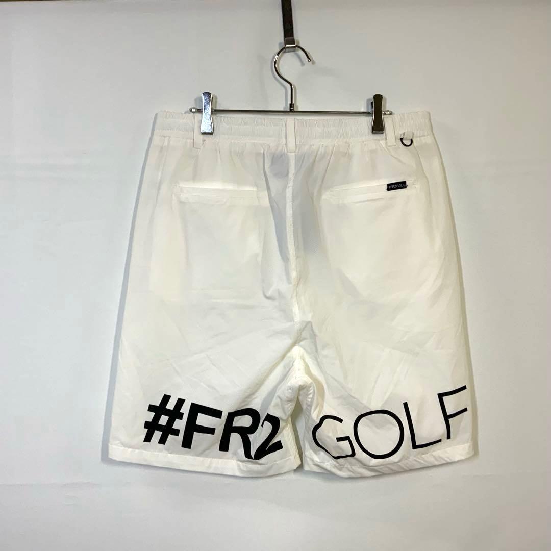 【希少サイズ・新品】 FR2 GOLF ナイロン　ハーフパンツ　ホワイト