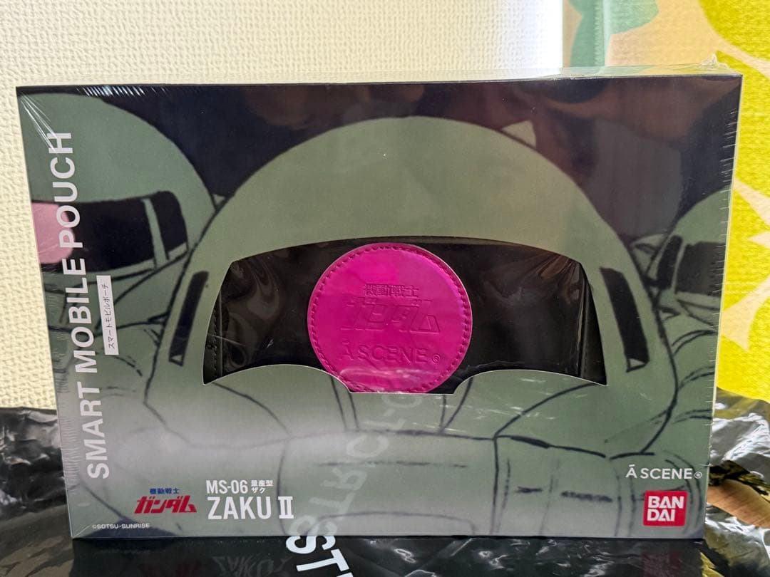機動戦士ガンダム　SMART MOBILE POUCH 量産ザク仕様