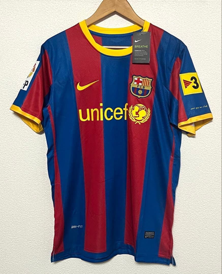 NIKE FC バルセロナ 2010-11 メッシ 10番 ホーム ユニフォーム