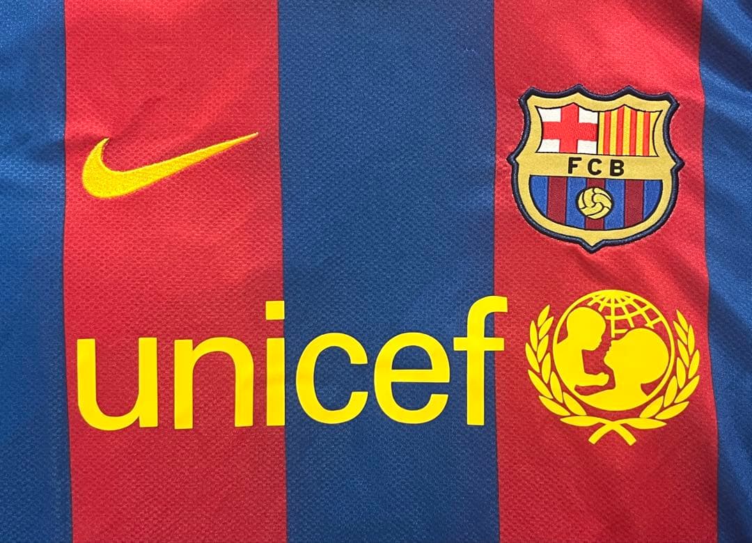 NIKE FC バルセロナ 2010-11 メッシ 10番 ホーム ユニフォーム